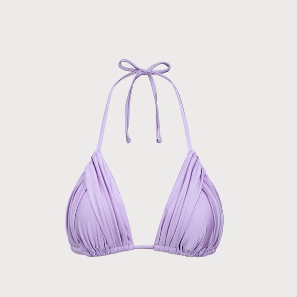 Berlook Purple Ruched Bikini Set - Picture 6 of 13